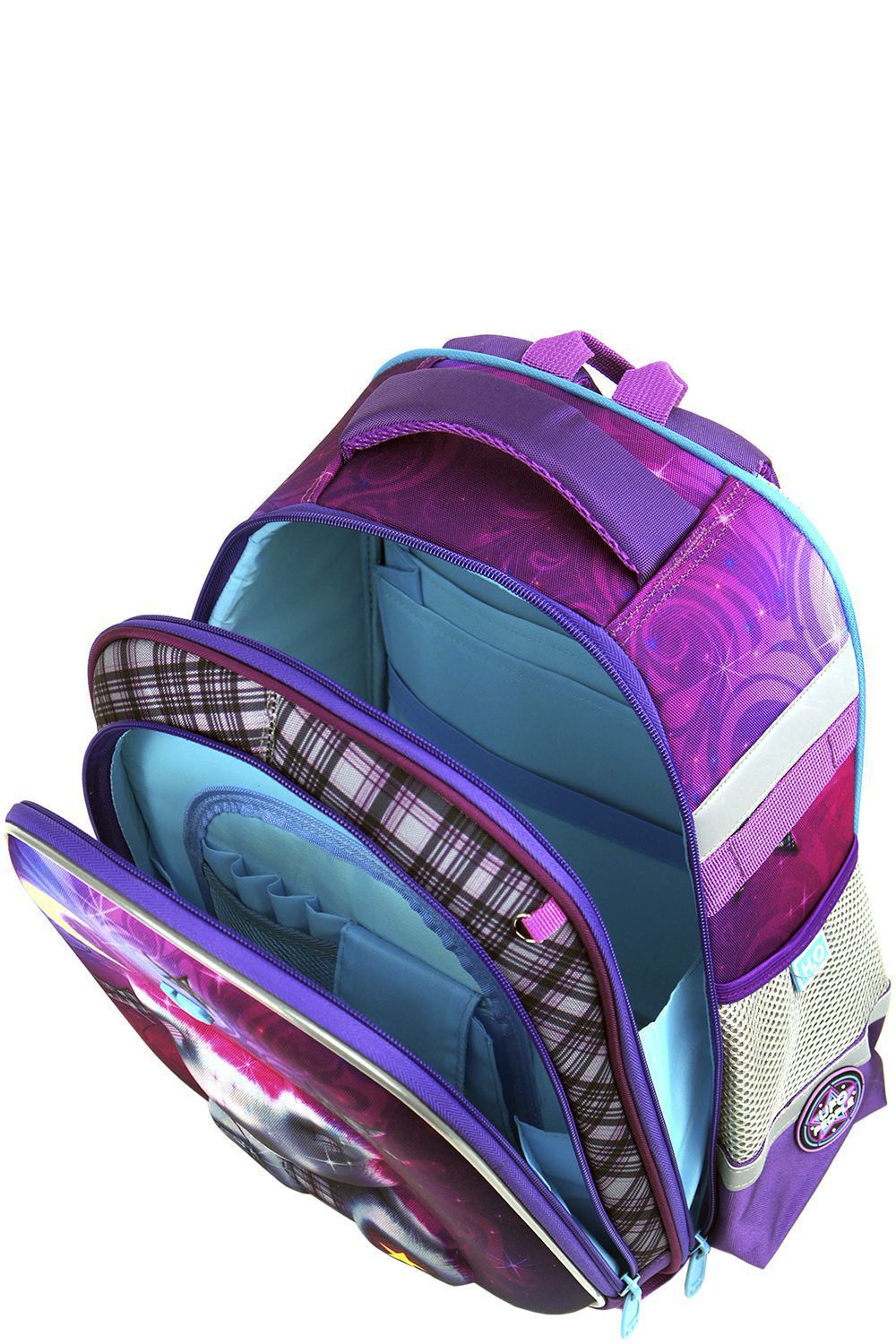 Ранец+мешок Ufo People, размер UNI, цвет фиолетовый Ранец+мешок - фото 7