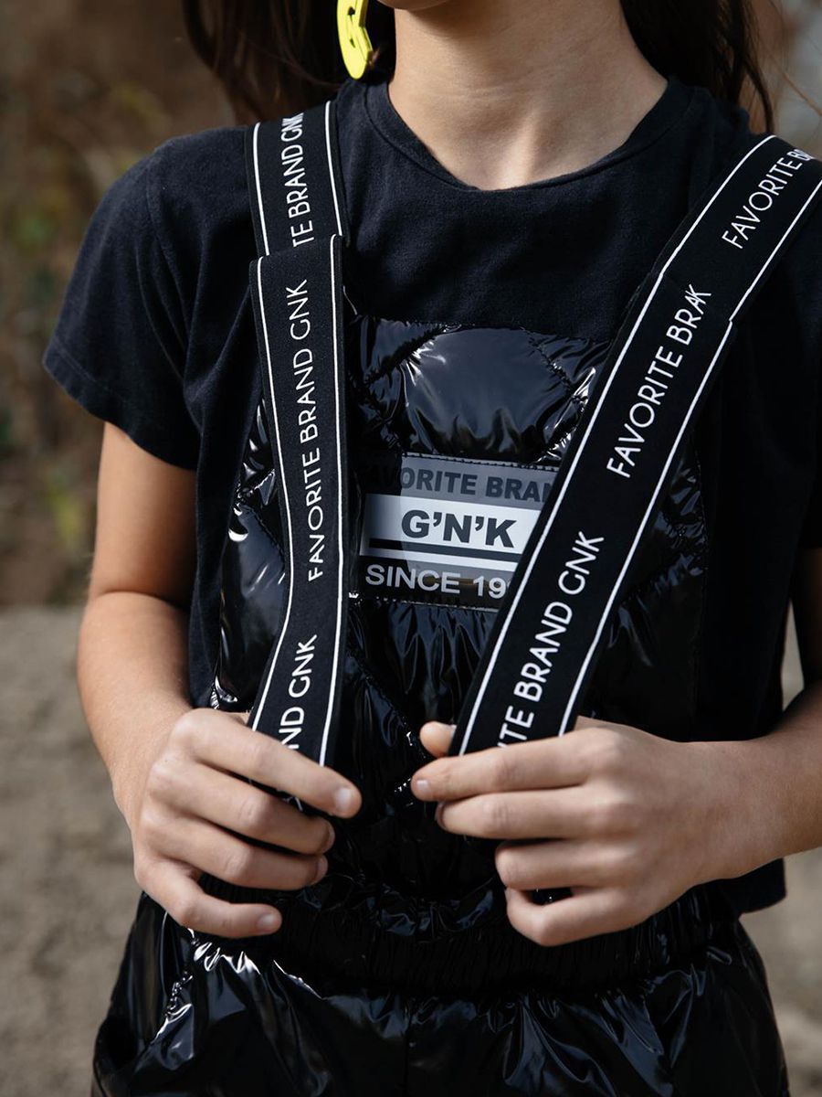 Брюки GnK, размер 110, цвет черный C-731/7 - фото 6
