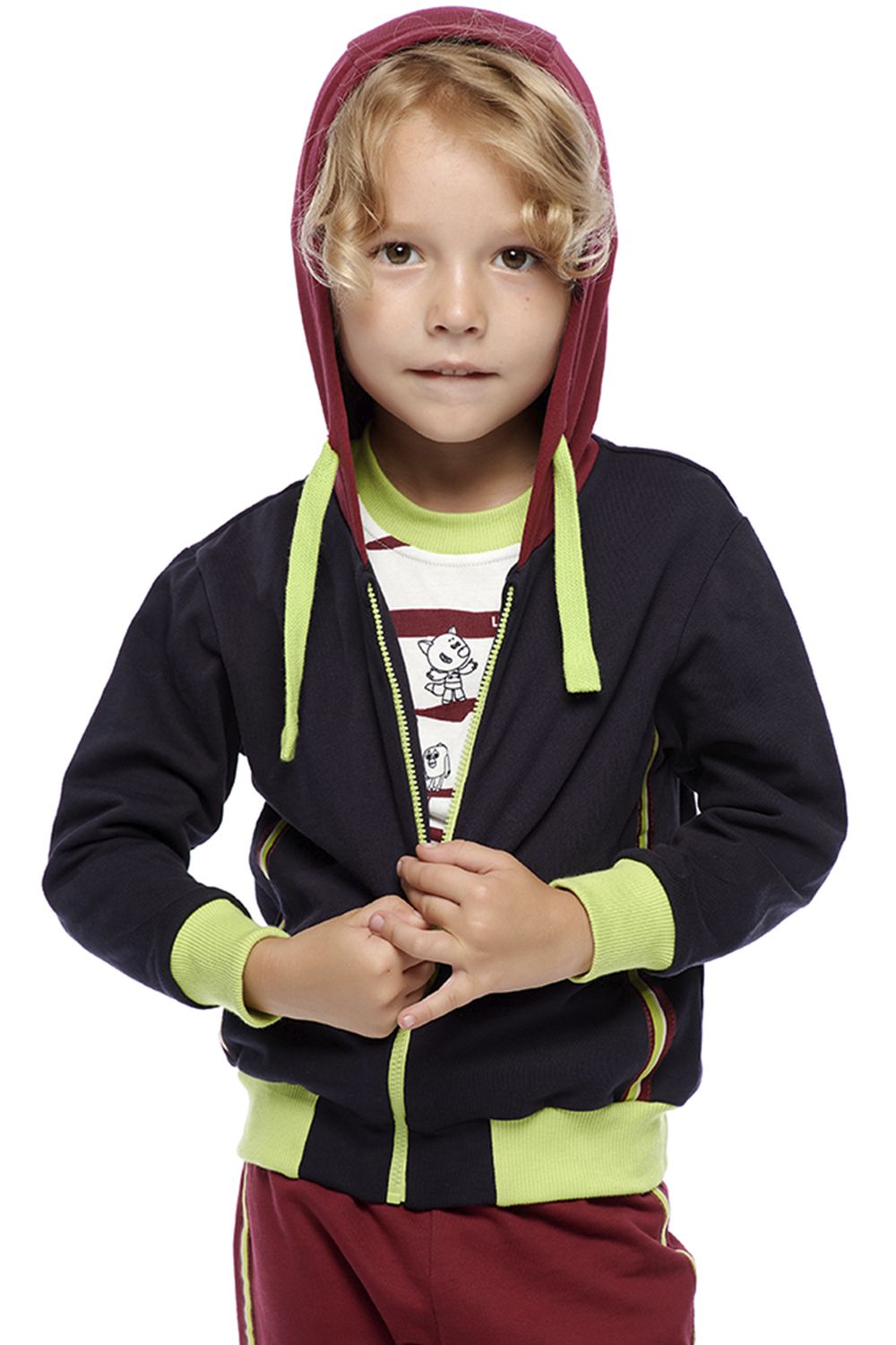 Куртка Lucky Child, размер 122-128, цвет серый 70-17PF/GREY - фото 1