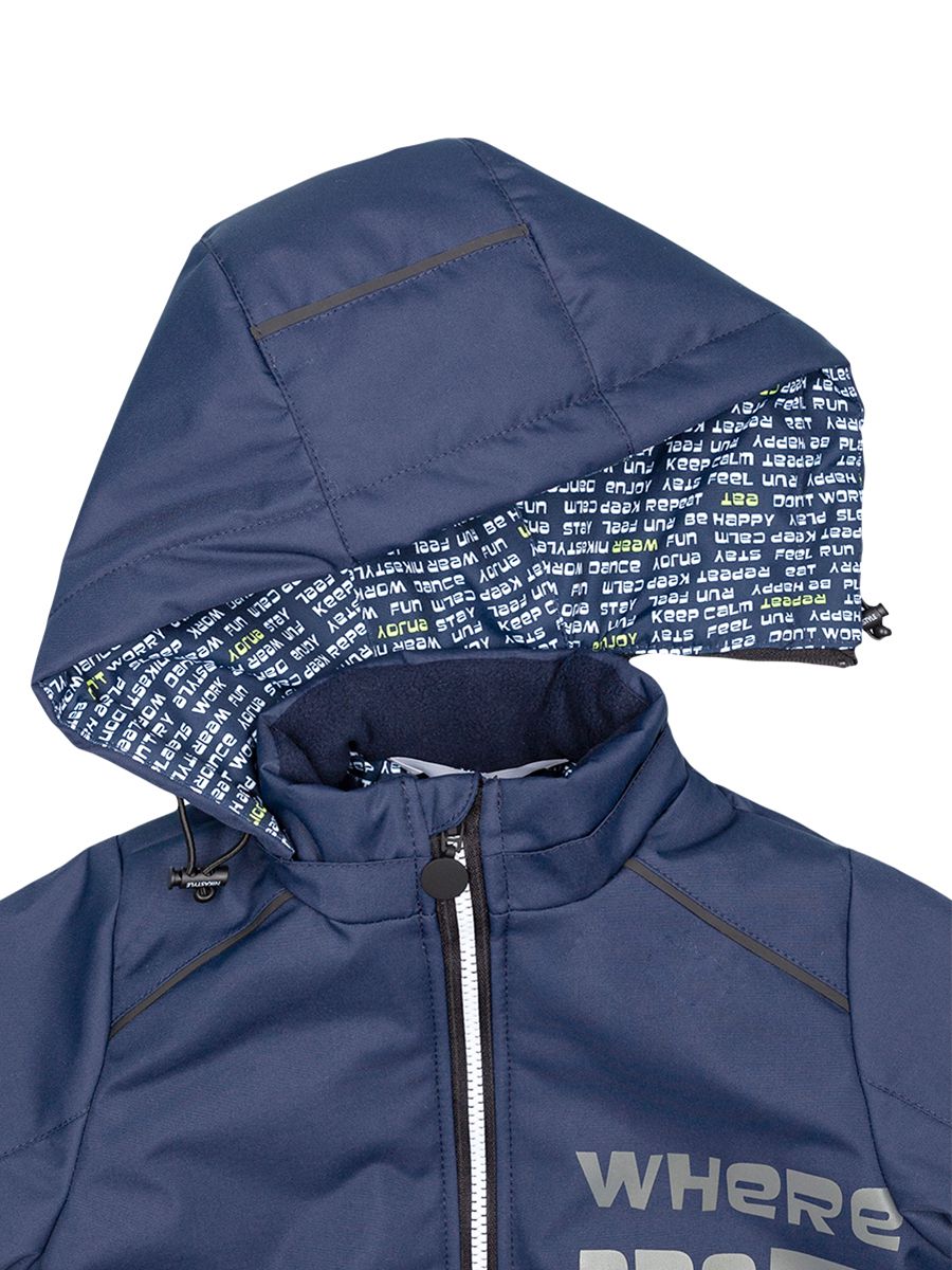 Куртка Nikastyle, размер 134-68, цвет синий 4M1721 - фото 8