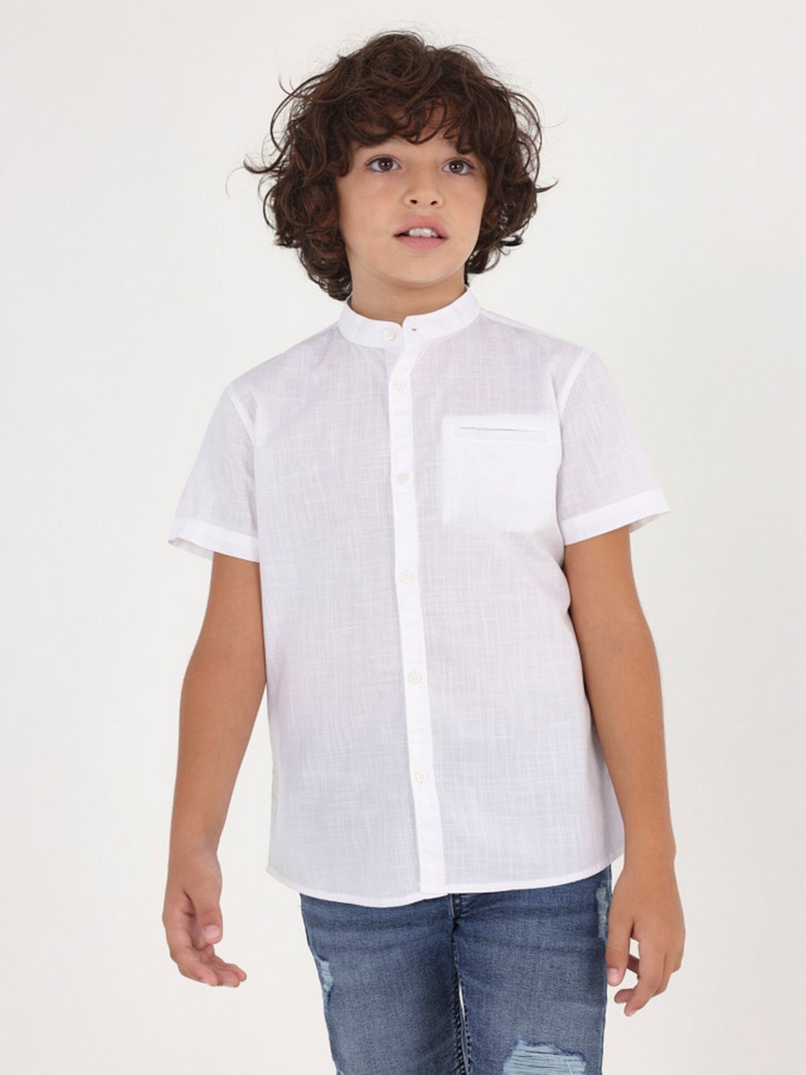 Рубашка Mayoral, размер 172, цвет белый 6.113/72 - фото 1