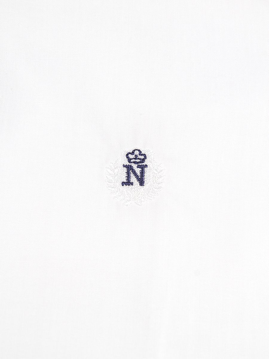 Рубашка Noble People, размер 128, цвет белый 19003-425 - фото 3
