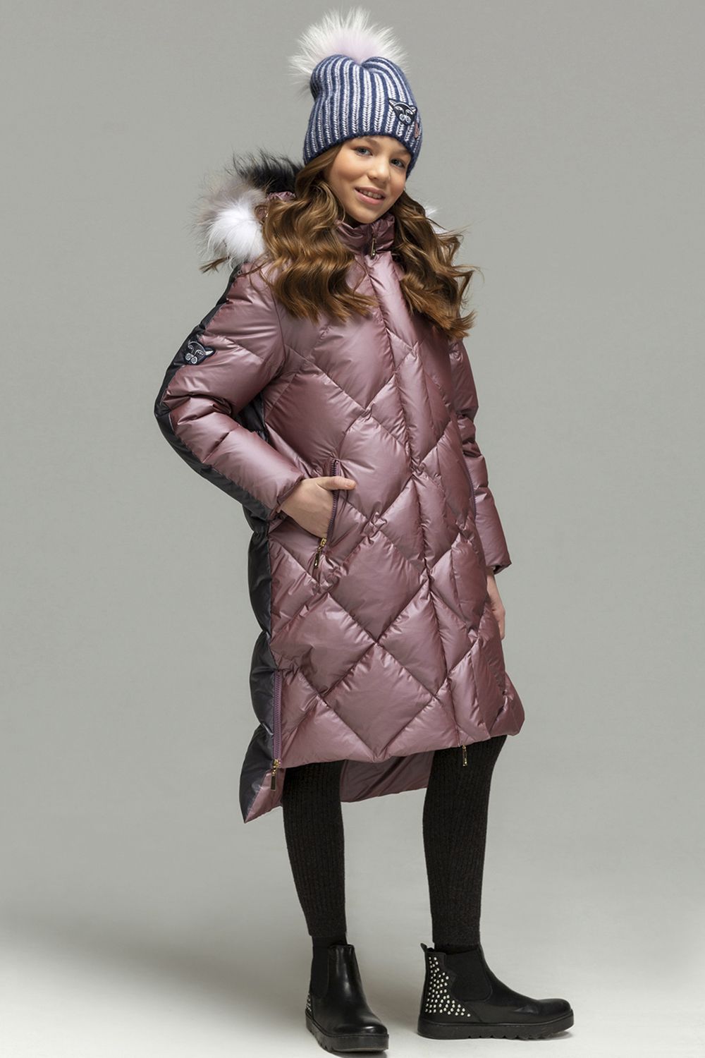Пальто Noble People, размер 10, цвет розовый 28607-525 - фото 5