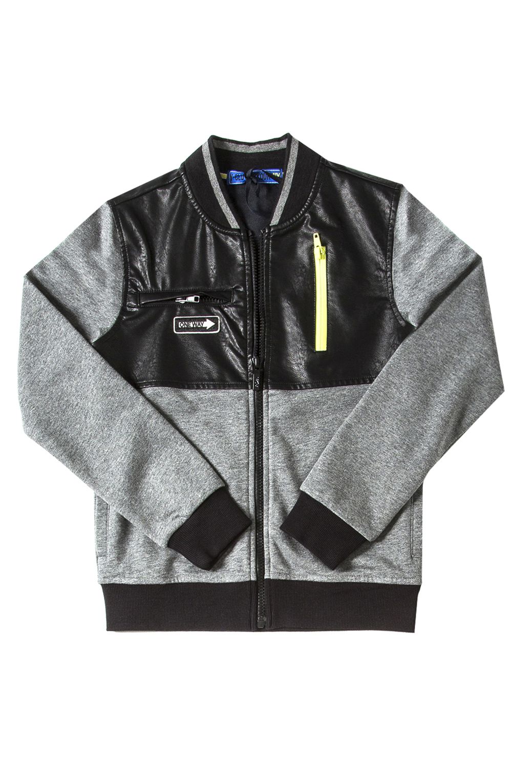 Куртка Y-clu', размер 128, цвет серый BY2722 - фото 1