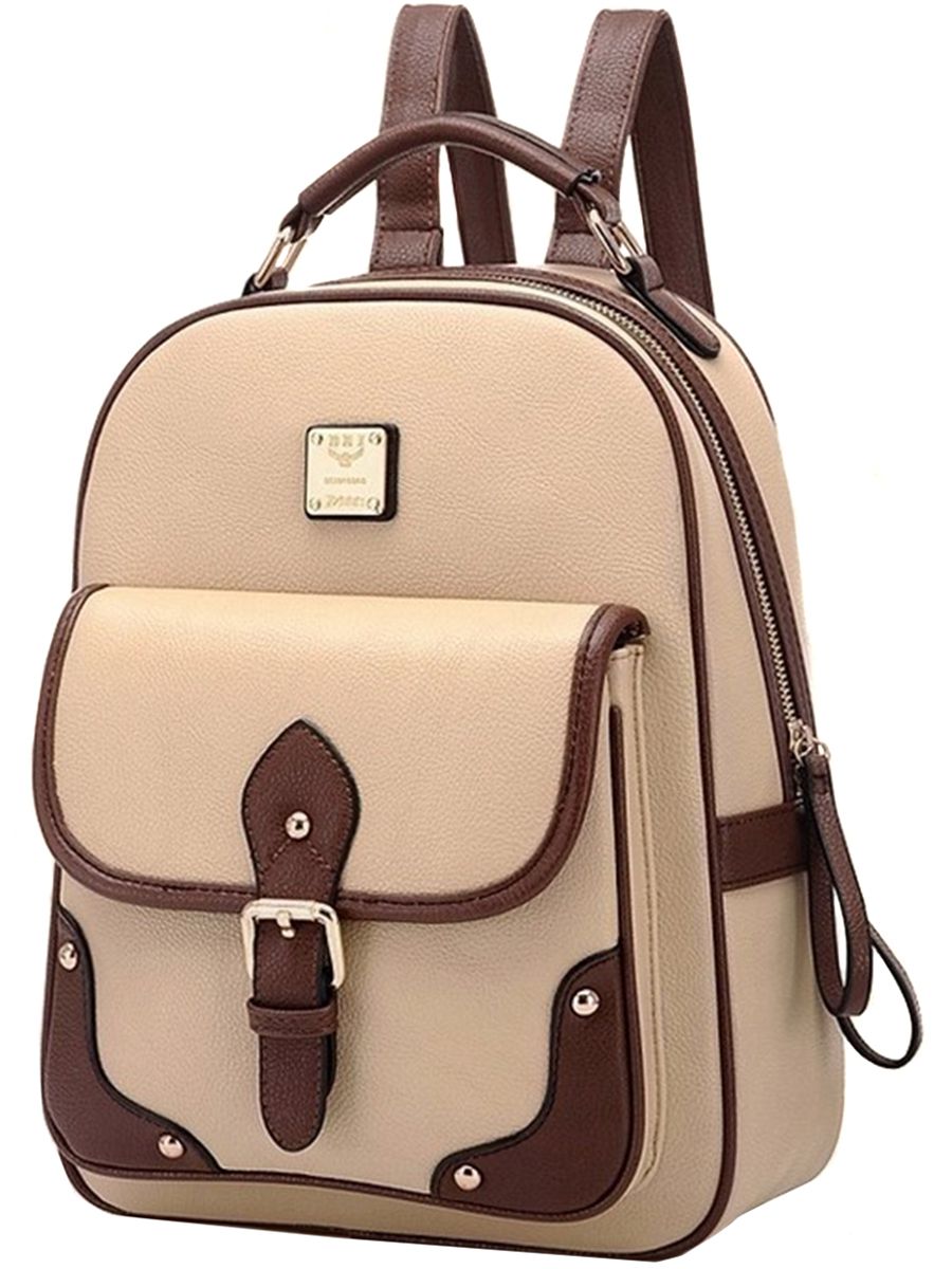 Рюкзак Multibrand, размер UNI, цвет бежевый L800-beige - фото 2