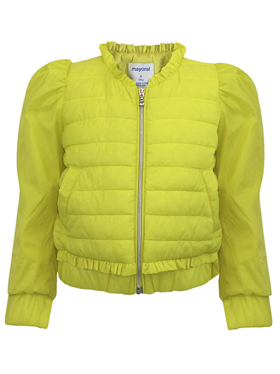 Куртка Mayoral, размер 110, цвет желтый 3.482/46 - фото 2