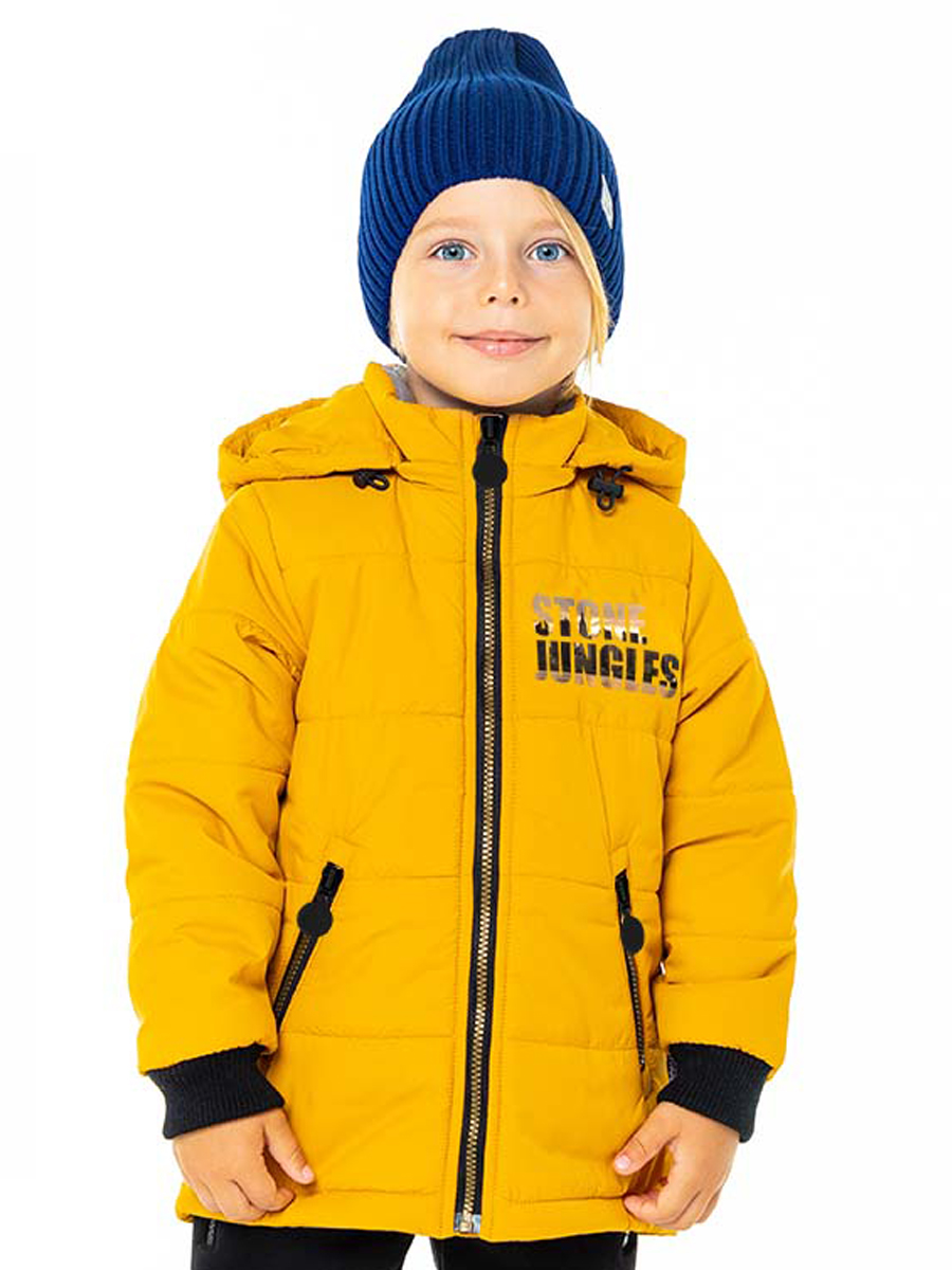 Куртка Nikastyle, размер 110 (56), цвет желтый 4м3722 - фото 1