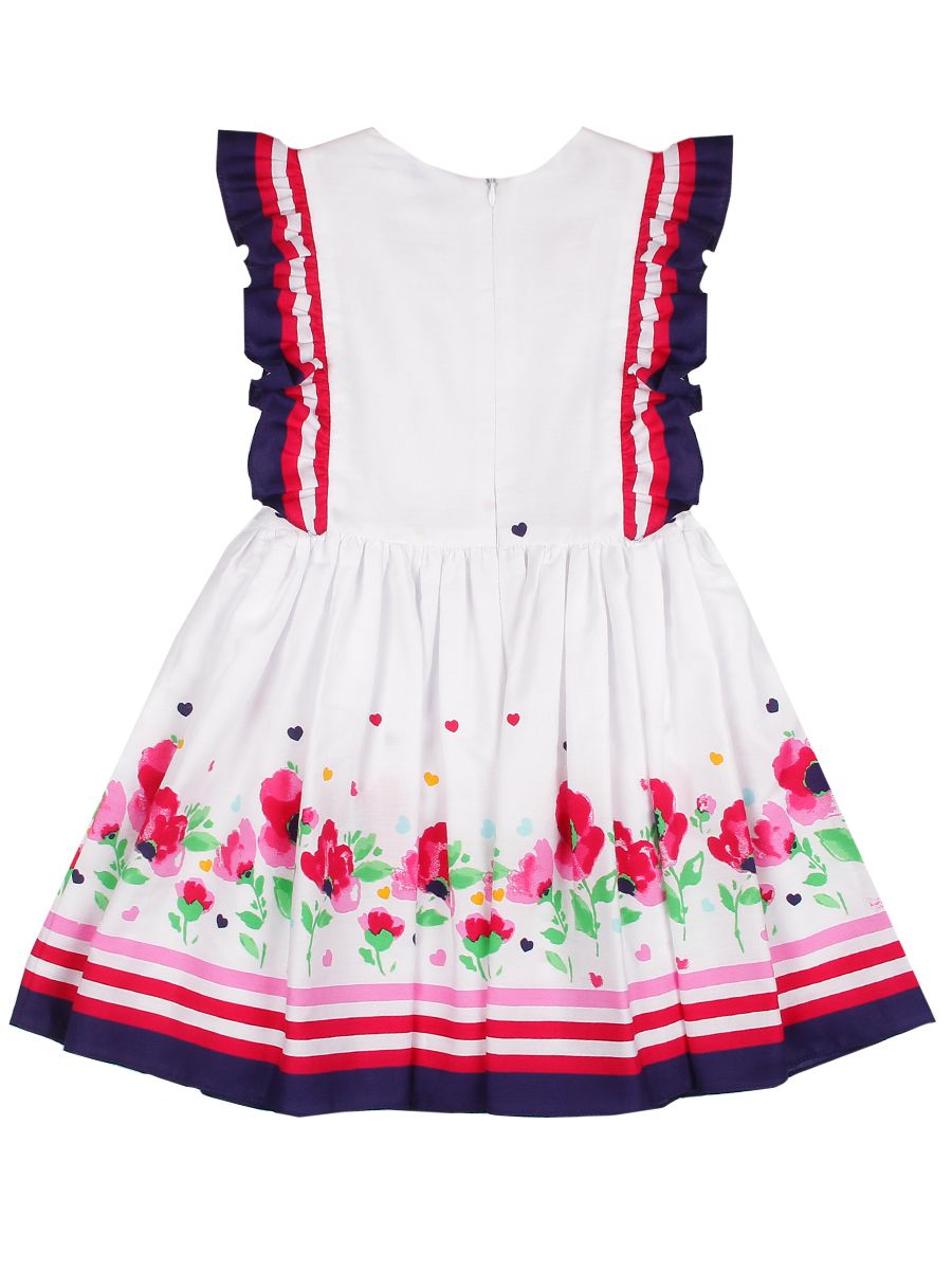 Платье Noble People, размер 92, цвет белый 29526-1168-3517 - фото 3