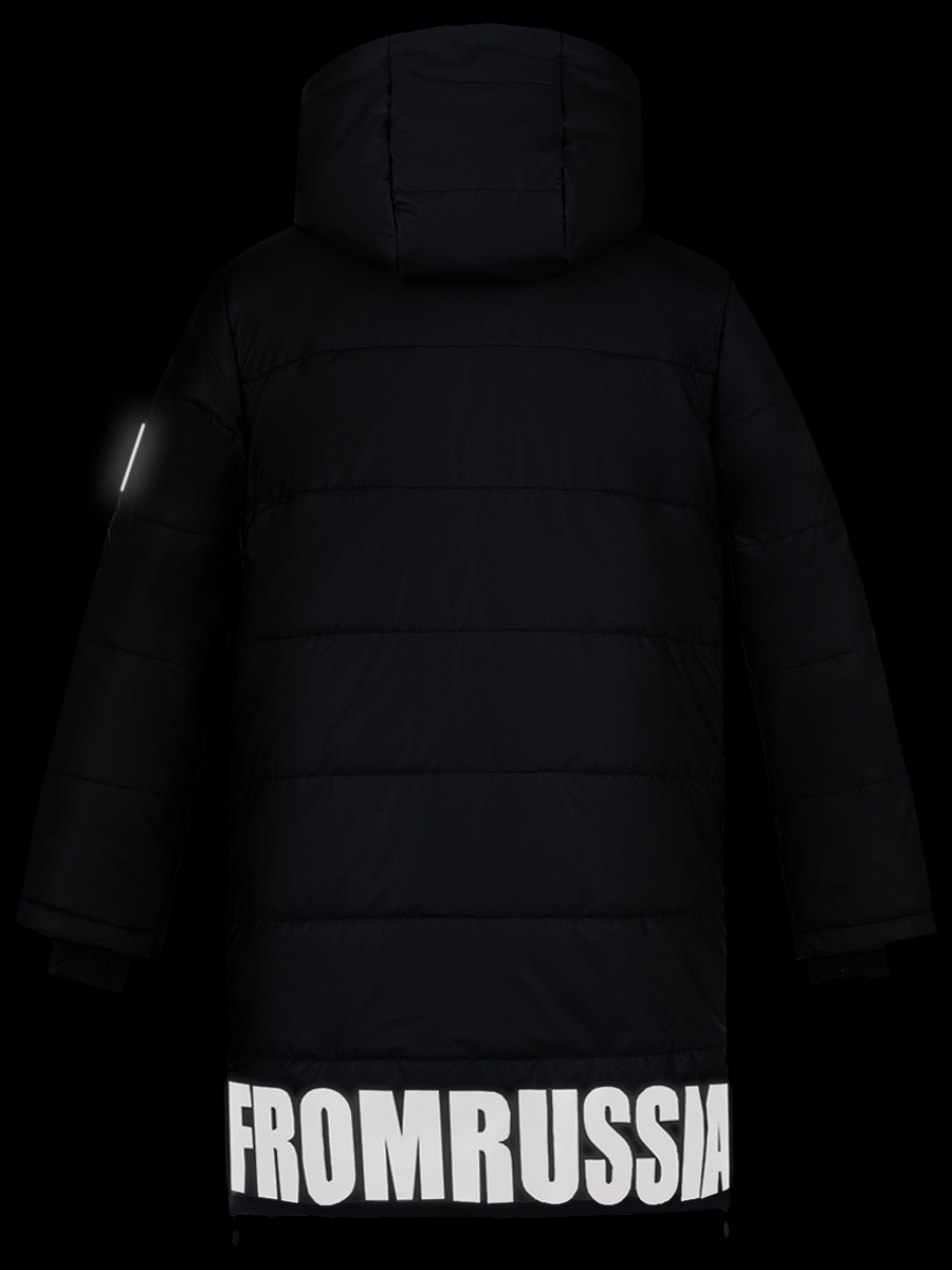 Пальто Nikastyle, размер 128 (64), цвет черный 6з2921 - фото 9