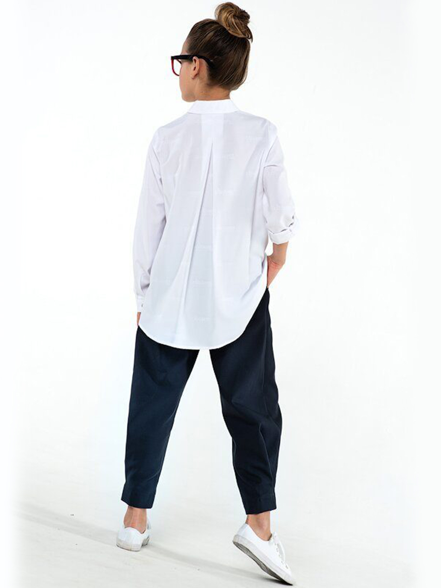 Блуза Юные Фантазёры, размер 158, цвет белый 4061-10Ф - фото 3