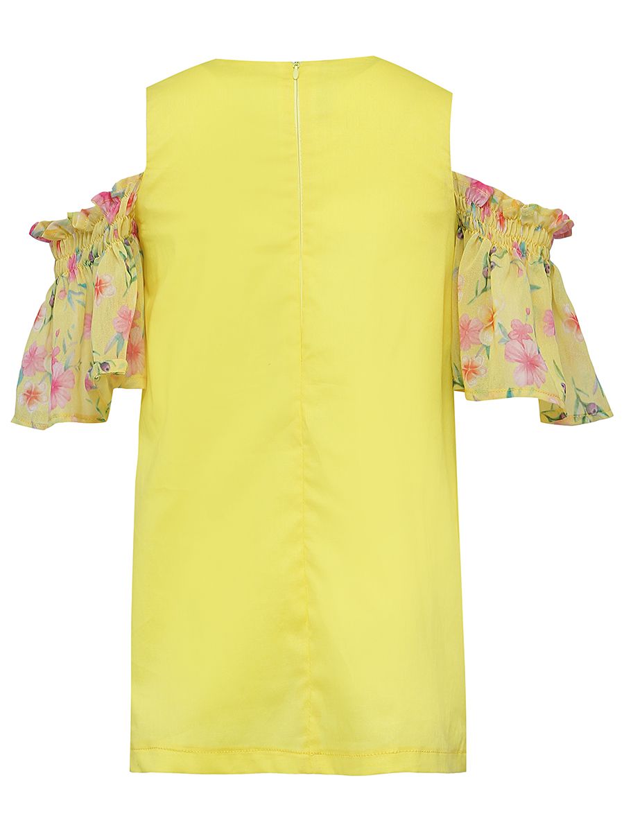 Платье Y-clu', размер 104, цвет желтый YB15309 - фото 2