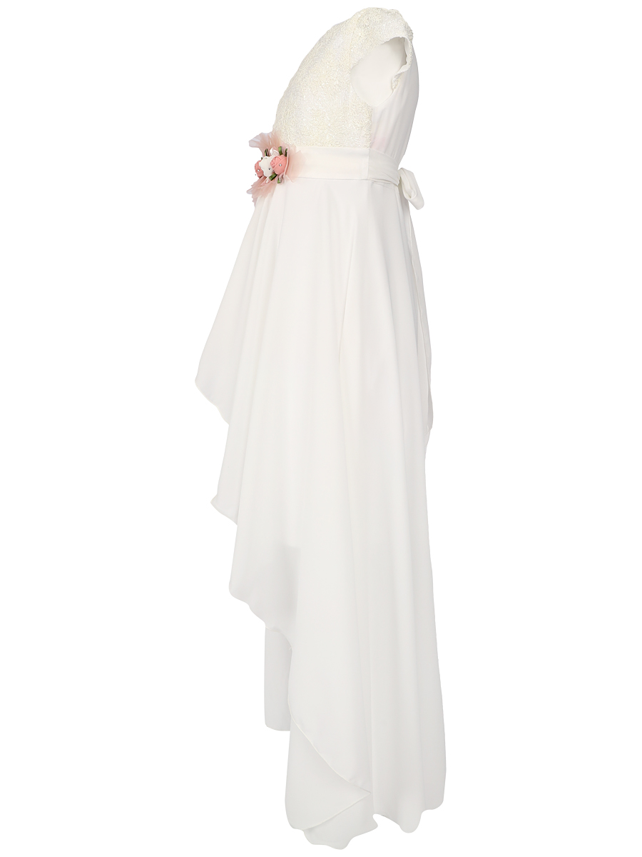 Платье Lila Style, размер 134, цвет белый Джулия - фото 2