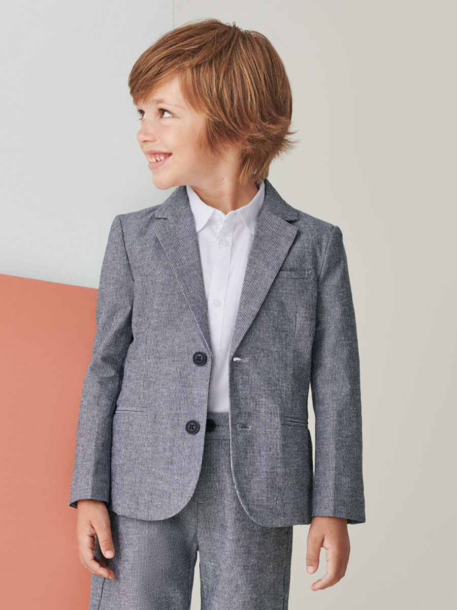 Пиджак Mayoral, размер 9, цвет серый