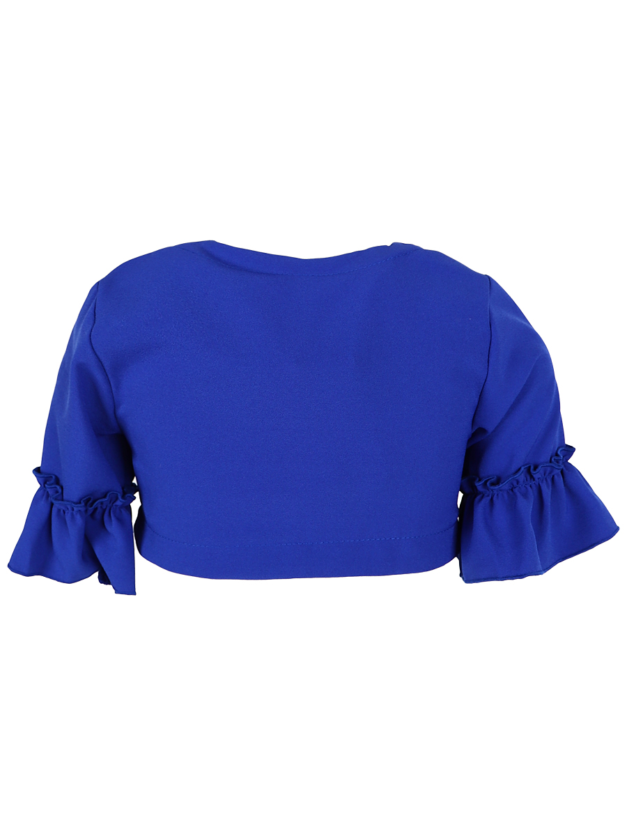 Болеро Meilisa Bai, размер 98, цвет голубой FL2927 - фото 3