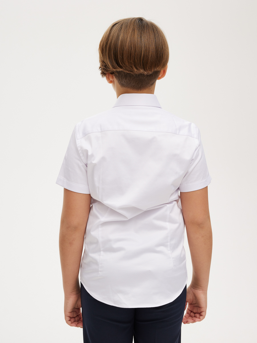 Рубашка Noble People, размер 7, цвет белый 19003-539-5CEY - фото 3