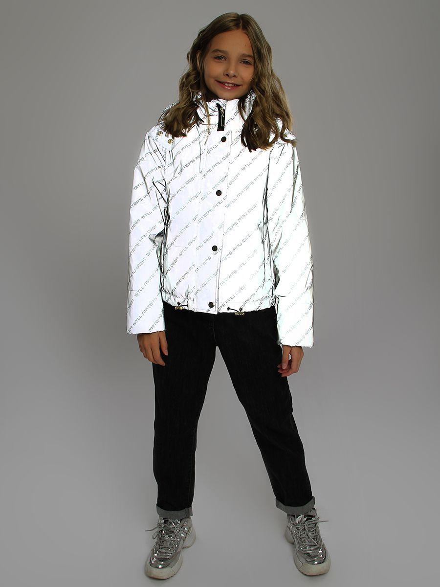 Куртка Laddobbo, размер 10, цвет серый ADJG30SS21-39 SP - фото 3
