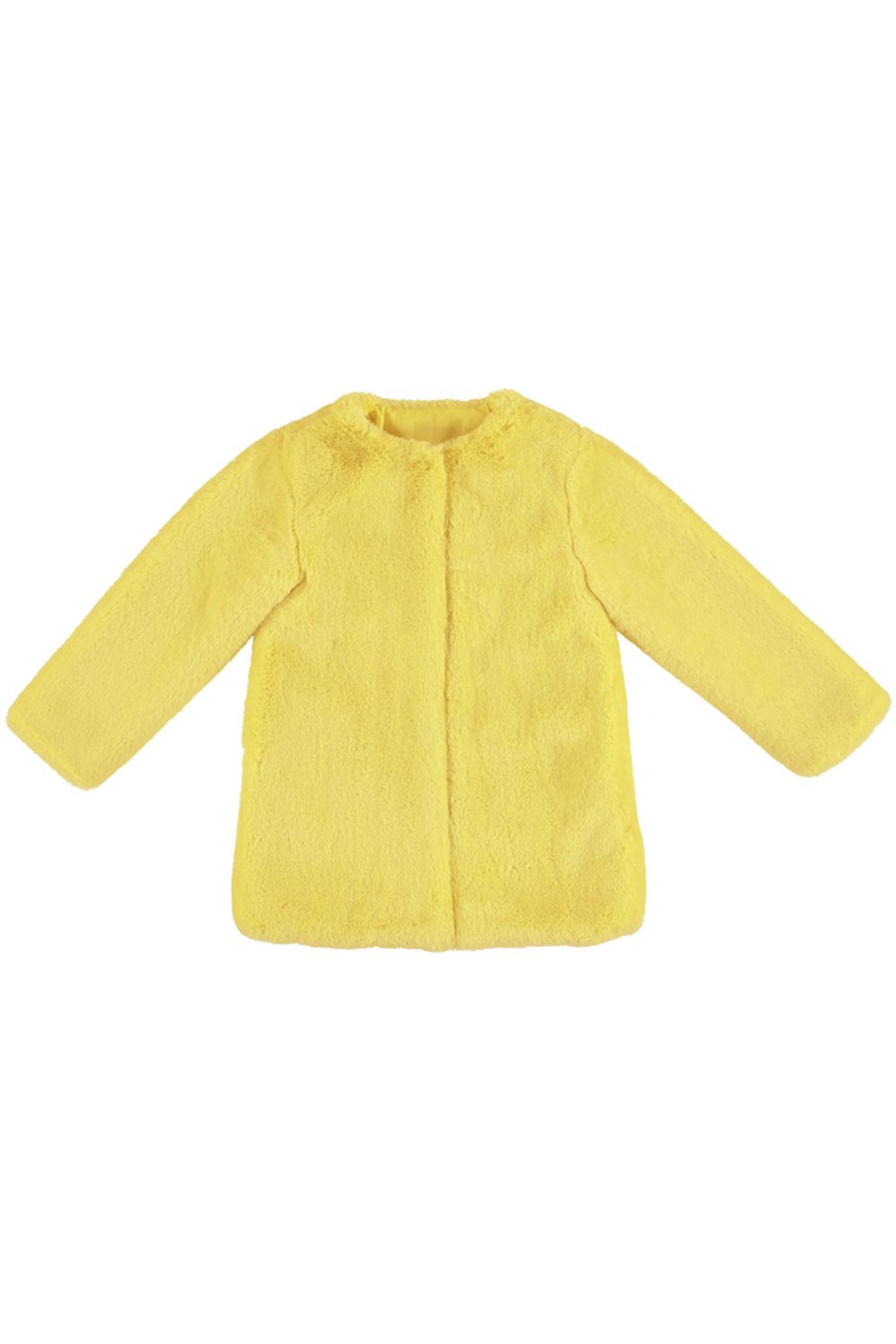 Пальто Mayoral, размер 157, цвет желтый 7.415/25 - фото 1