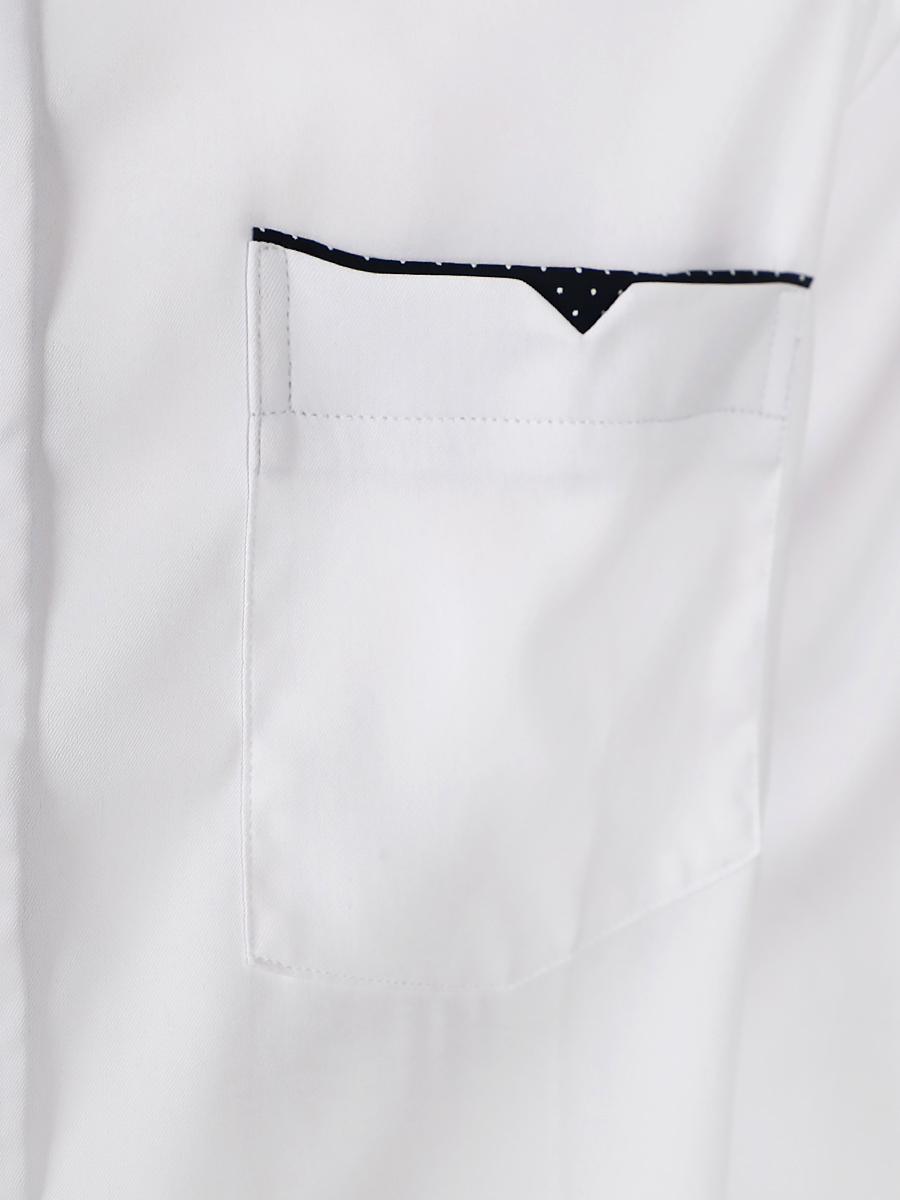 Рубашка Noble People, размер 12, цвет белый 19003-480-5CEY - фото 6