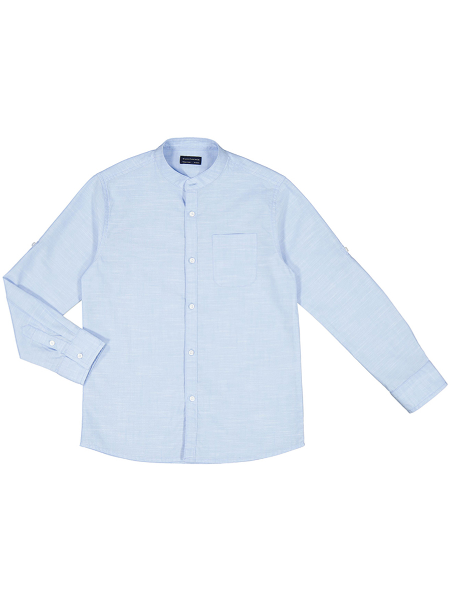 Рубашка Mayoral, размер 128, цвет голубой 6.115/78 - фото 8
