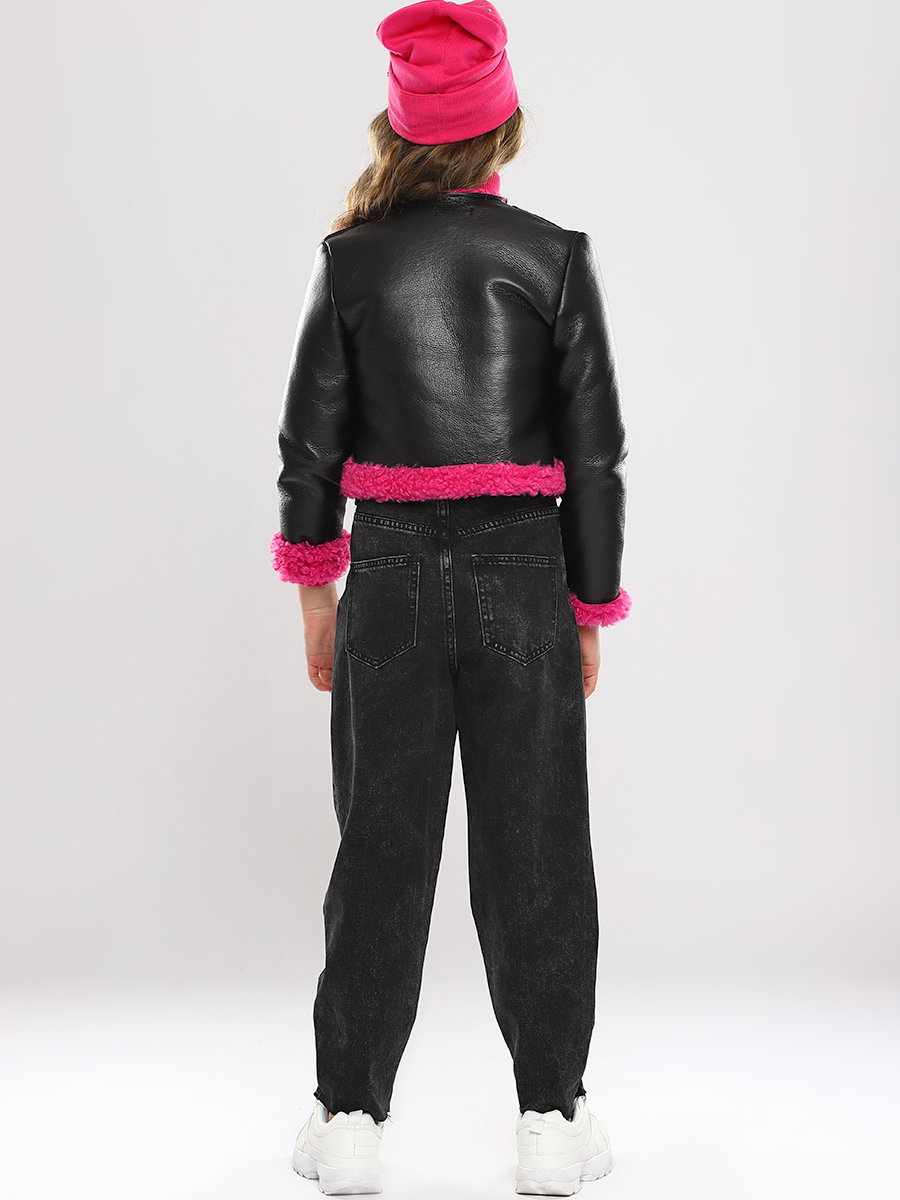Куртка Y-clu', размер 128, цвет черный Y16135 - фото 5