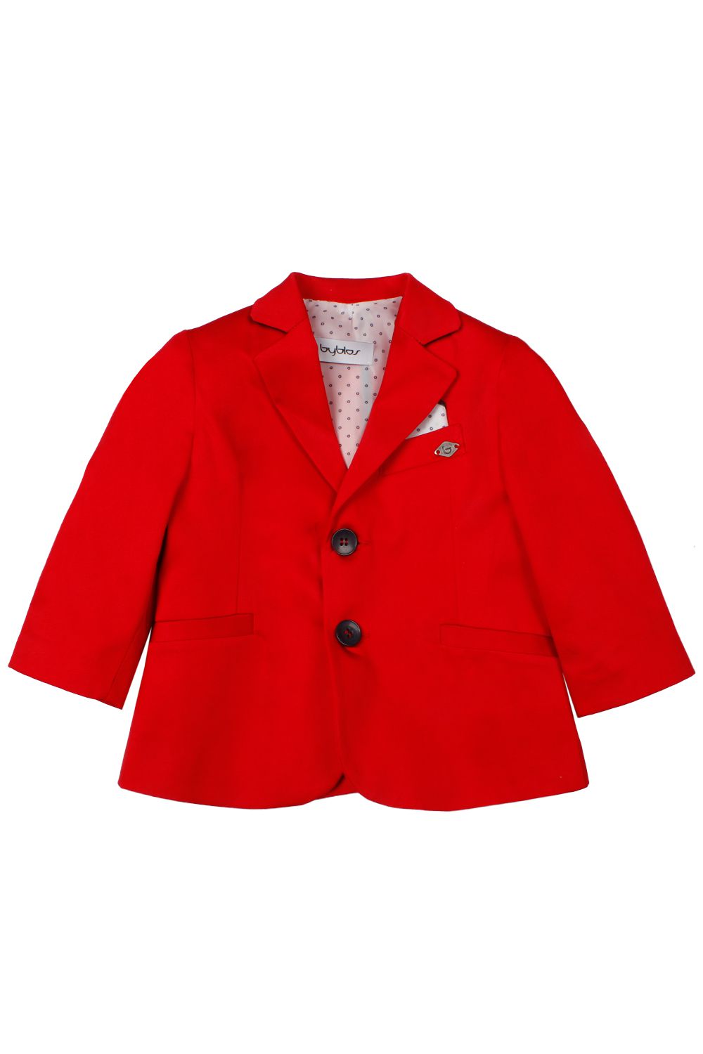 Пиджак Byblos, размер 80, цвет красный - фото 1