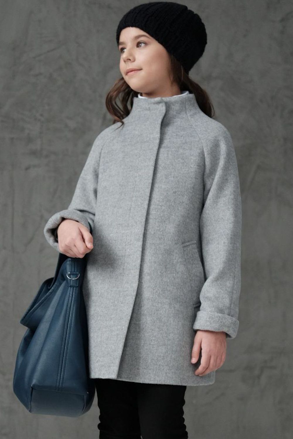 Пальто Mamma Mila, размер 170, цвет серый C171 - фото 1