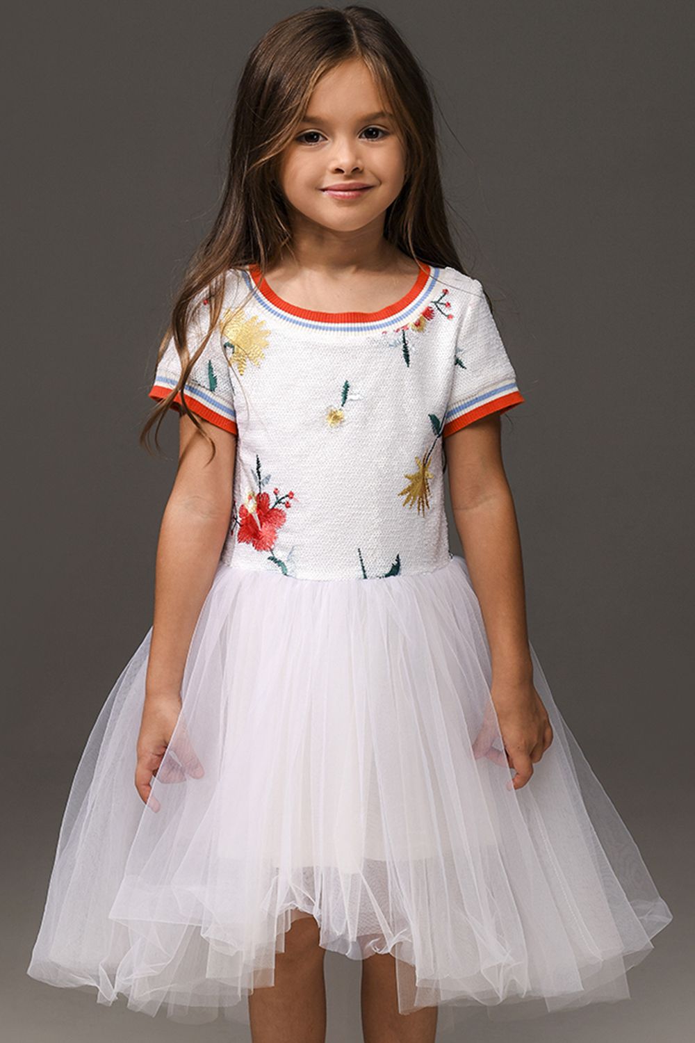 Платье Noble People, размер 92, цвет белый