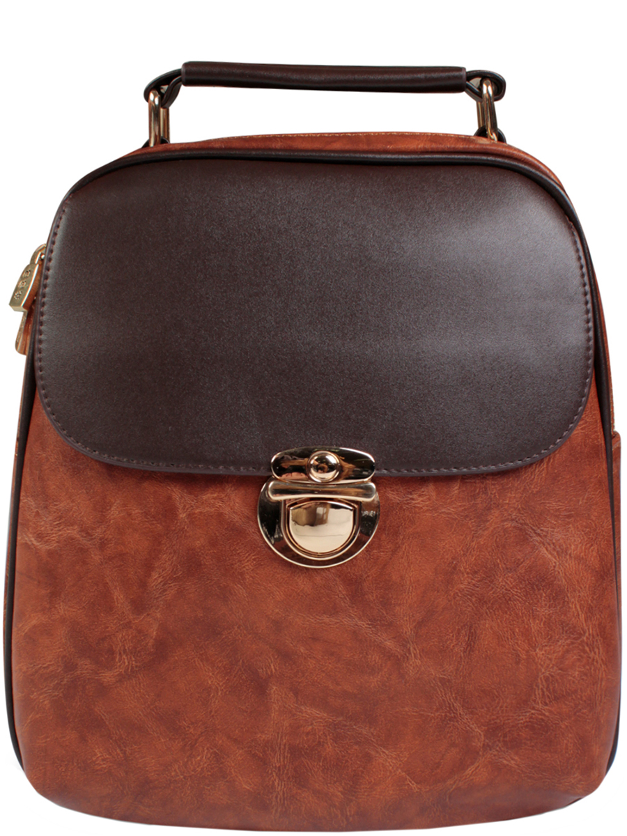 Рюкзак SR, размер UNI, цвет коричневый - фото 1