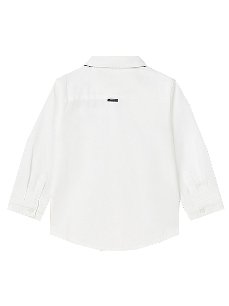 Рубашка Mayoral, размер 92, цвет белый 1.115/40 - фото 2