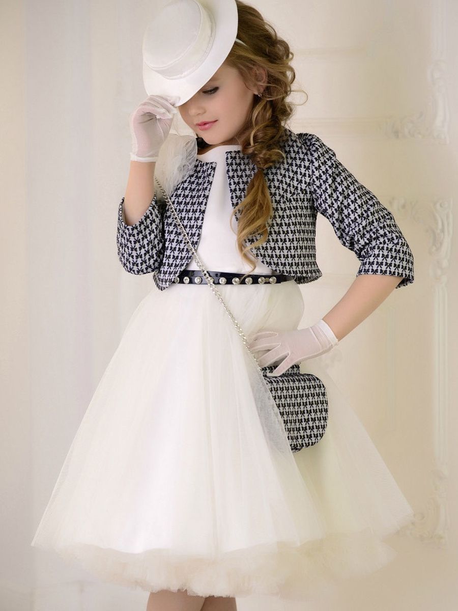 Платье Lila Style, размер 122, цвет бежевый Джемма - фото 1