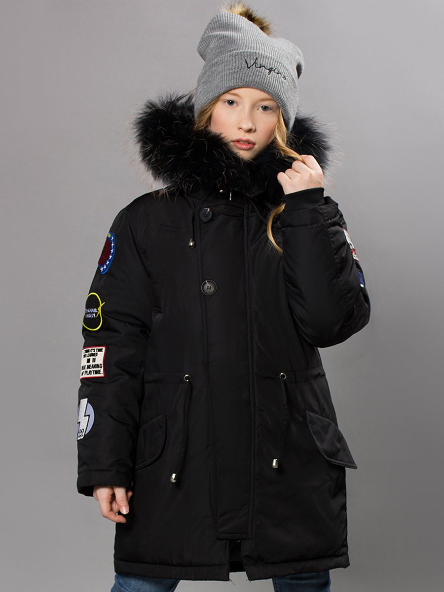 Куртка MNC, размер 130, цвет черный Q9012 - фото 1