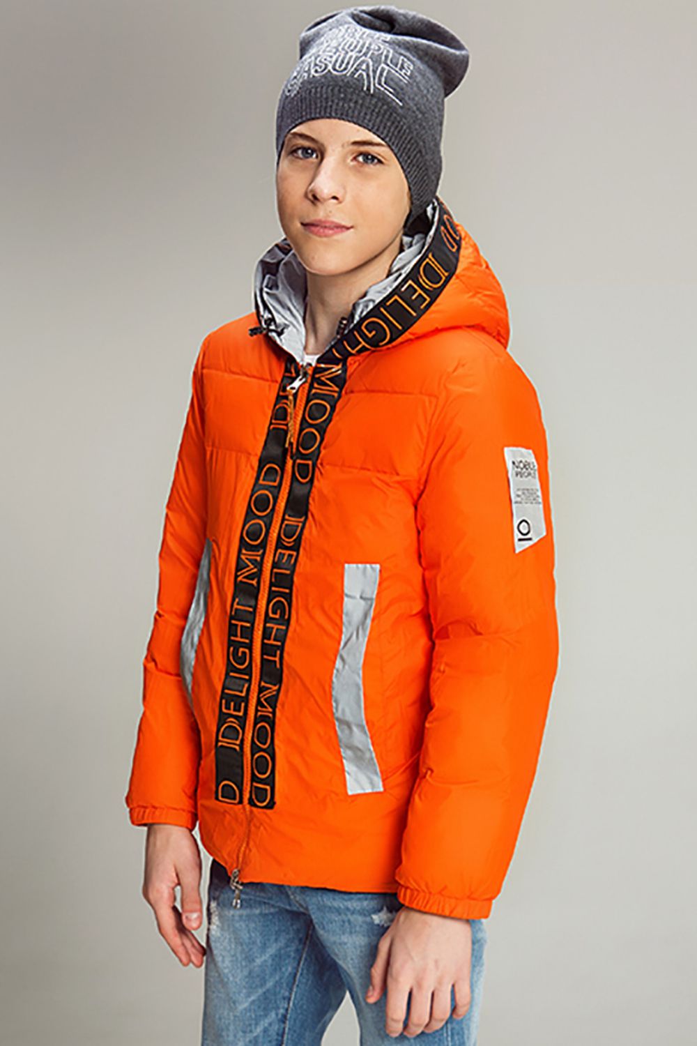 Куртка Noble People, размер 140, цвет оранжевый - фото 2