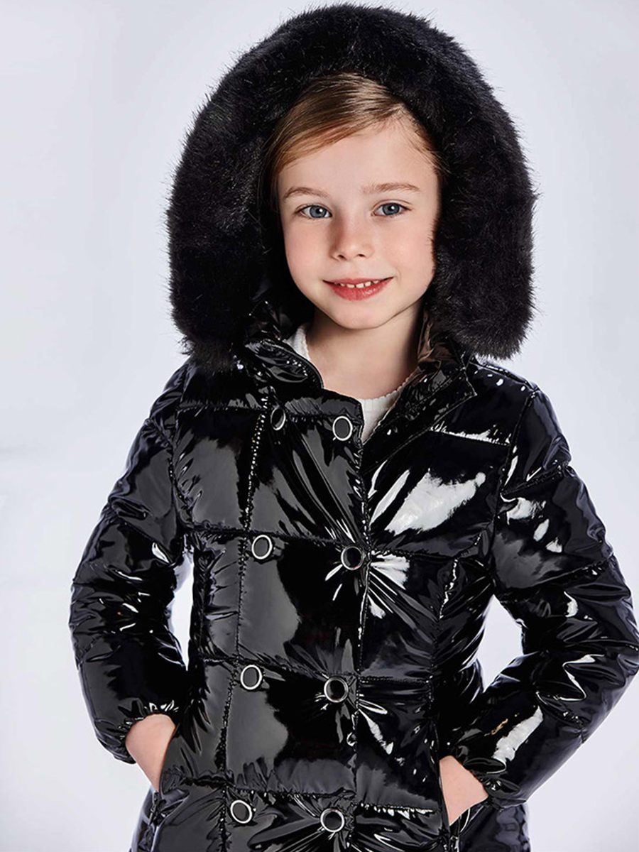 Куртка Mayoral, размер 110, цвет черный 4.442/55 - фото 2