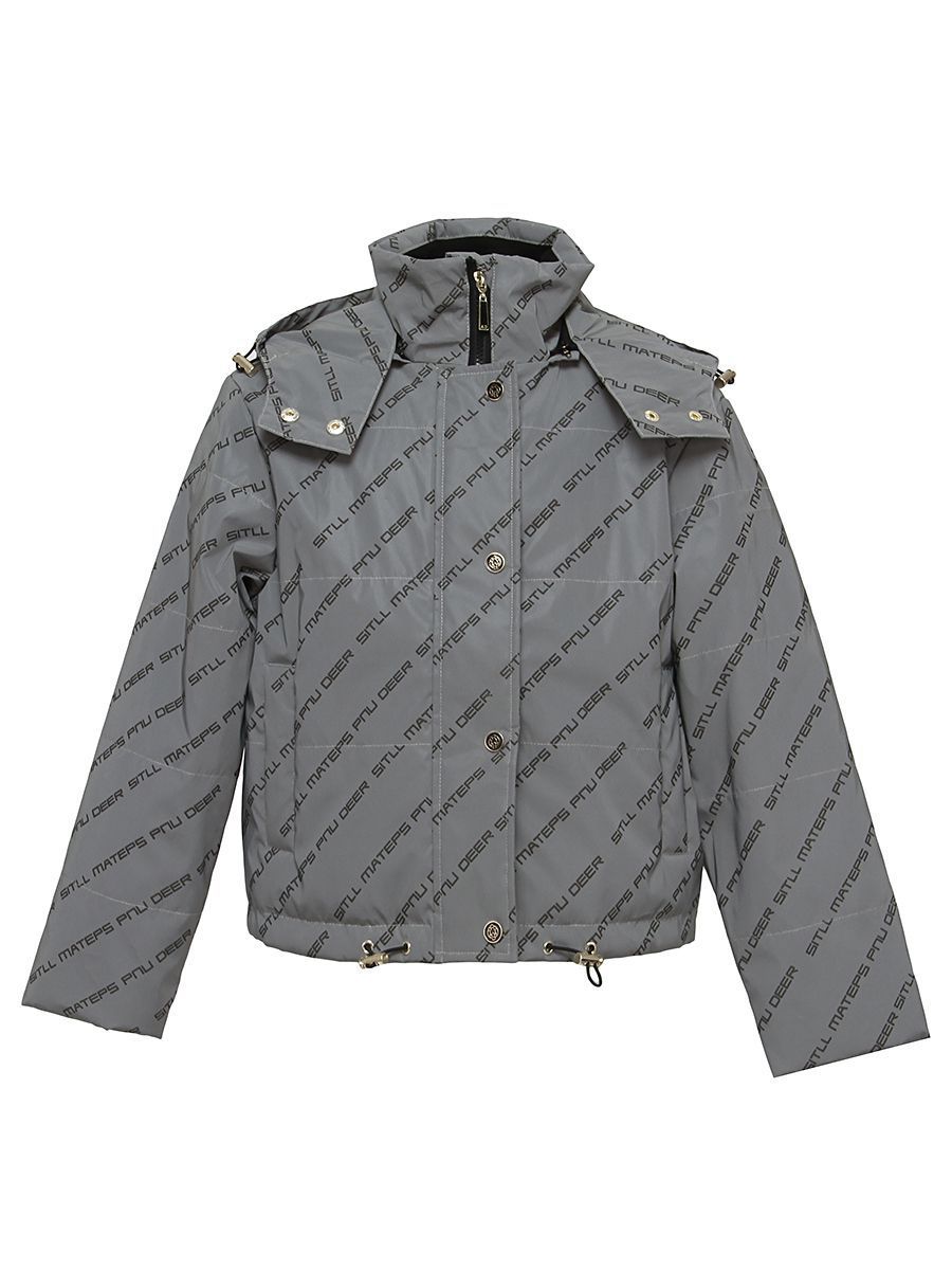 Куртка Laddobbo, размер 10, цвет серый ADJG30SS21-39 SP - фото 4