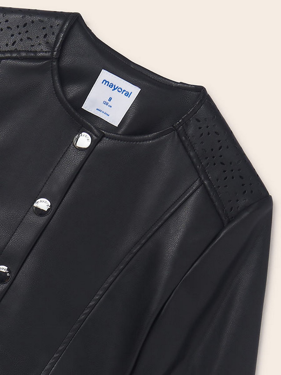 Куртка Mayoral, размер 14, цвет черный 6.432/51 - фото 4