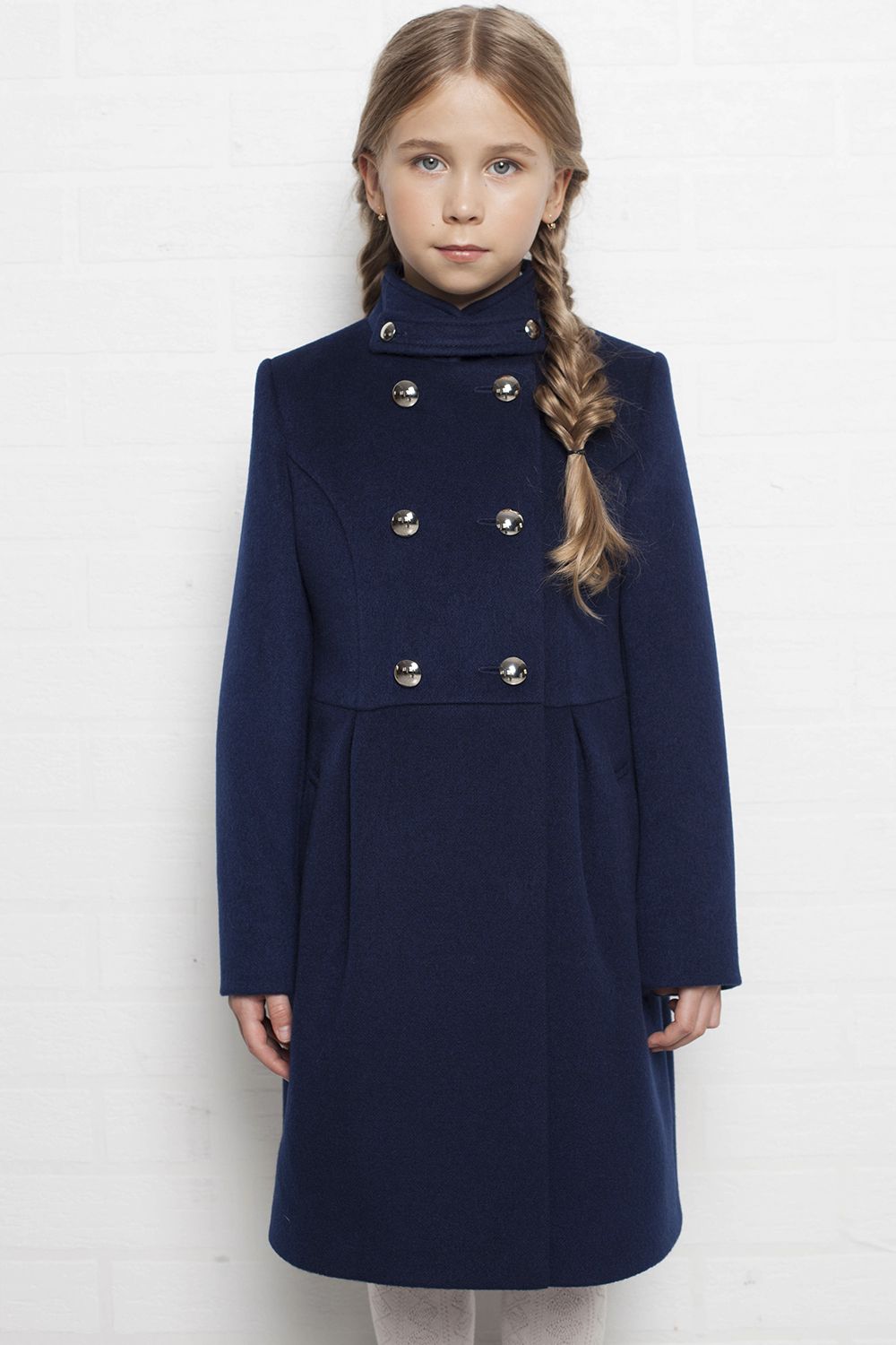 Пальто Mamma Mila, размер 152, цвет синий S18-D2 - фото 1