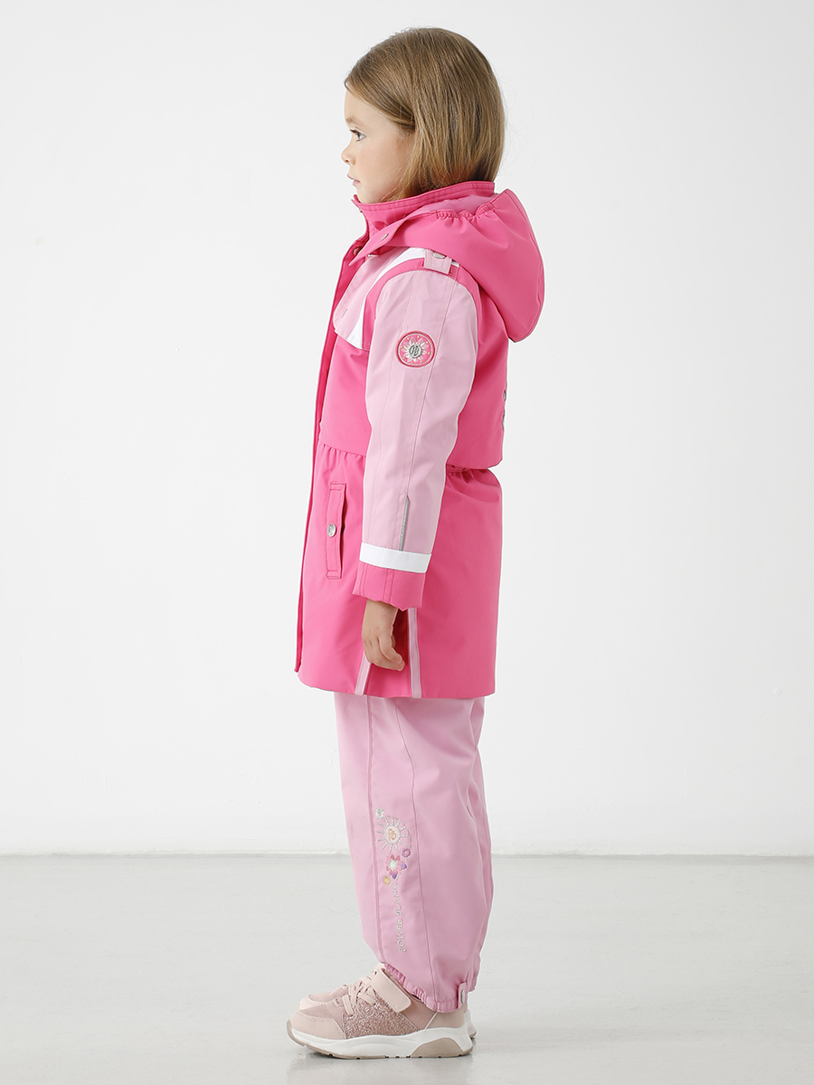 Пальто Poivre Blanc, размер 122, цвет розовый 291458 - фото 4