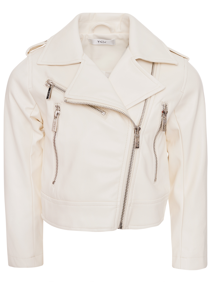Куртка-косуха Y-clu', размер 3 года, цвет белый YB19417 - фото 6