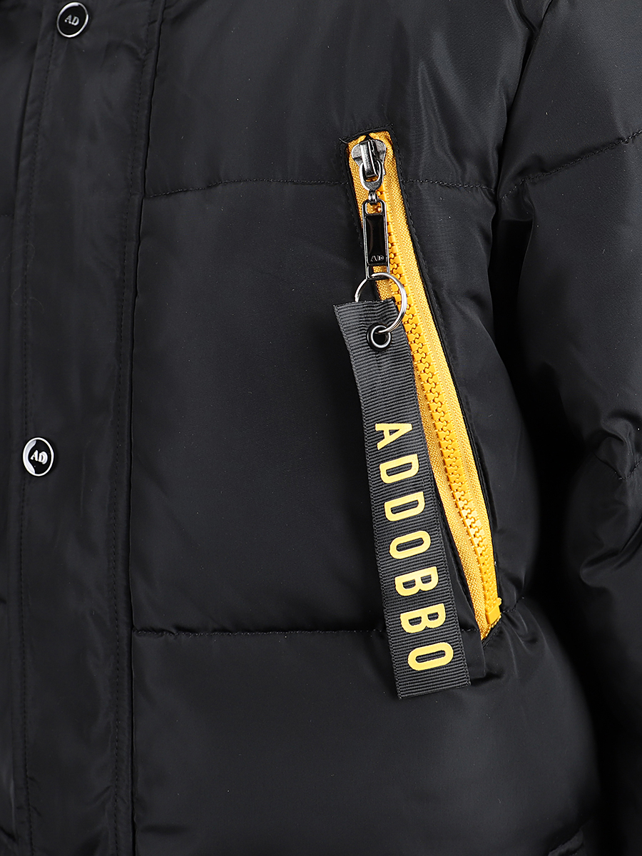 Куртка Laddobbo, размер 164, цвет черный ADJB09AW-7 - фото 7