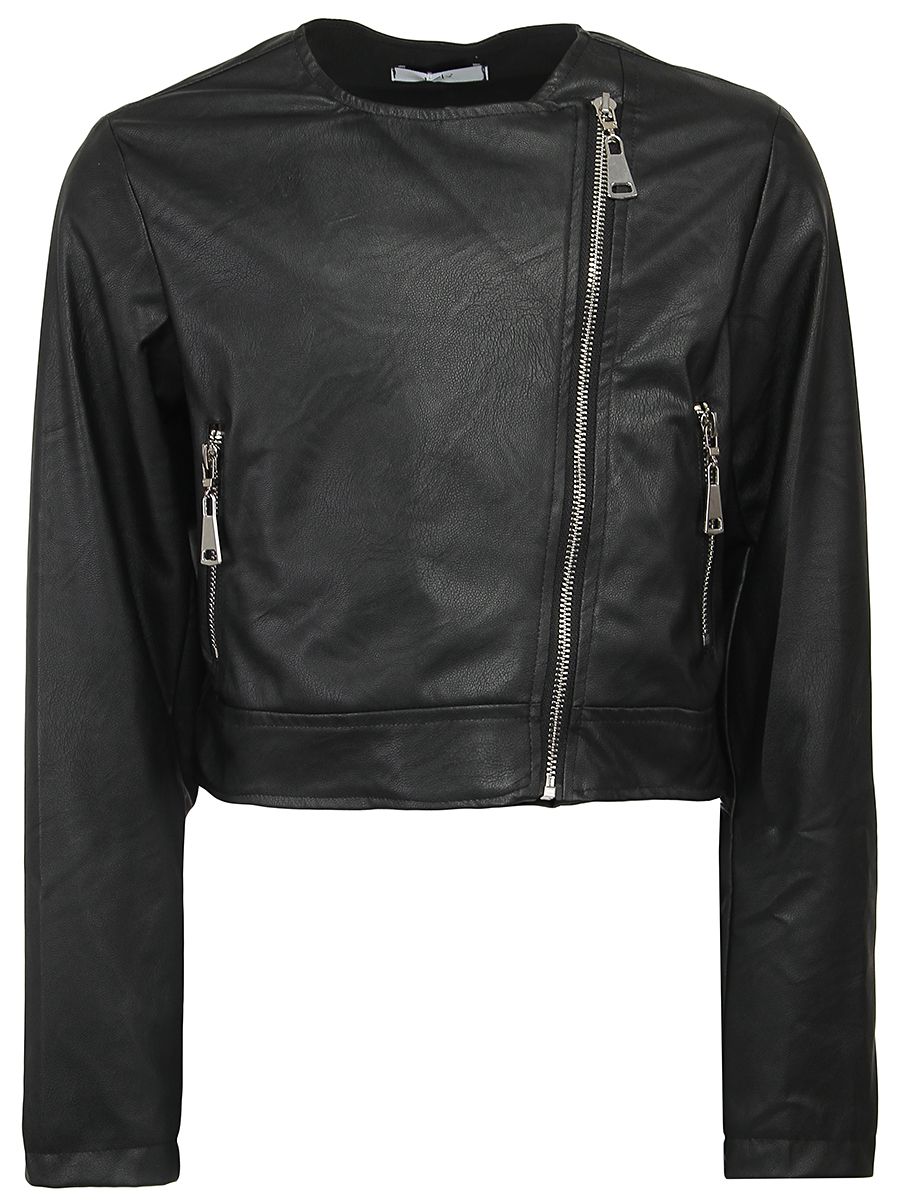 Куртка-косуха Y-clu', размер 104, цвет черный