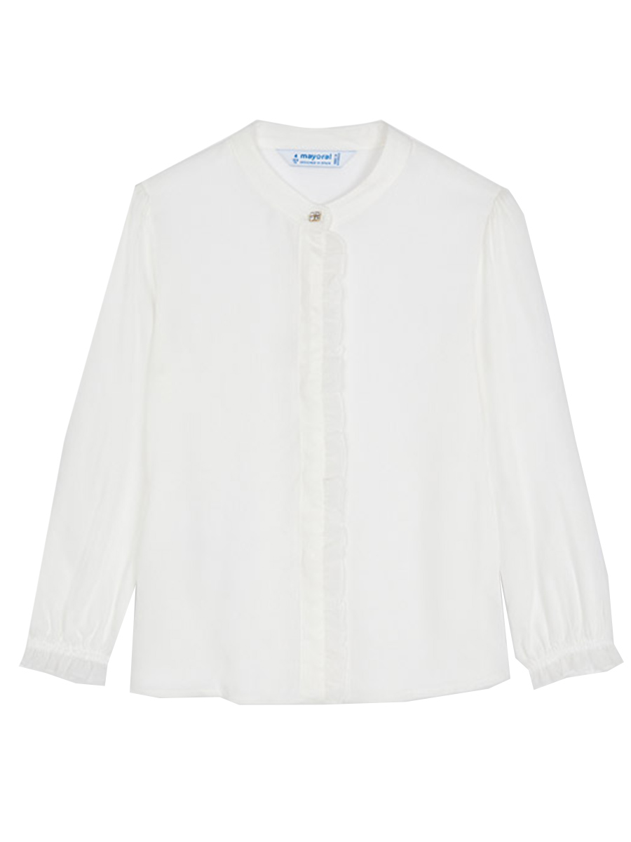 Блуза Mayoral, размер 122, цвет белый 4.171/90 - фото 1