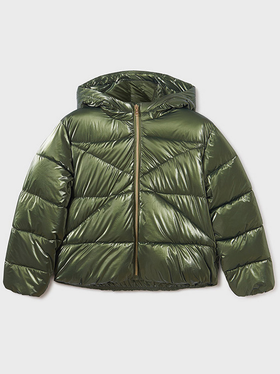 Куртка Mayoral, размер 10, цвет зеленый 7.415/46 - фото 4