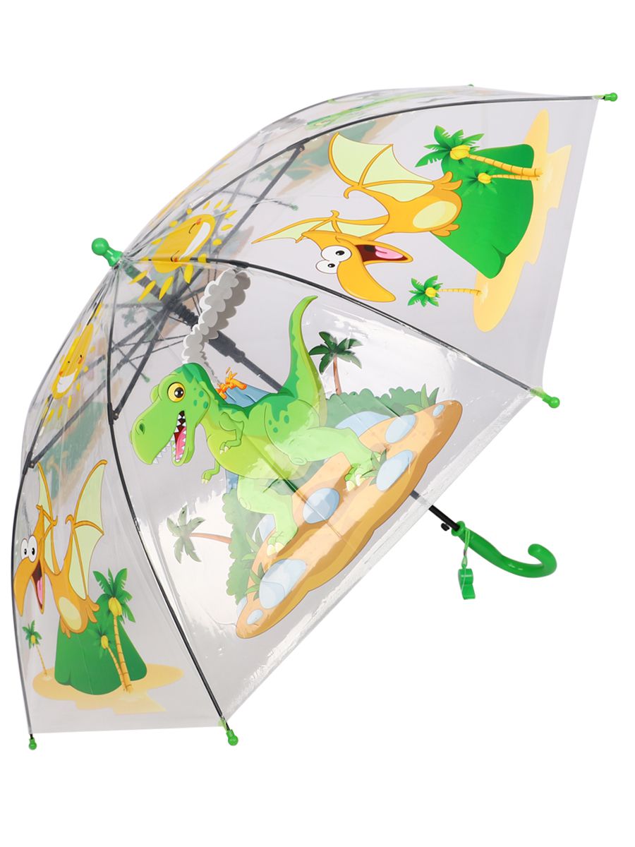 Зонт Multibrand, размер UNI, цвет зеленый