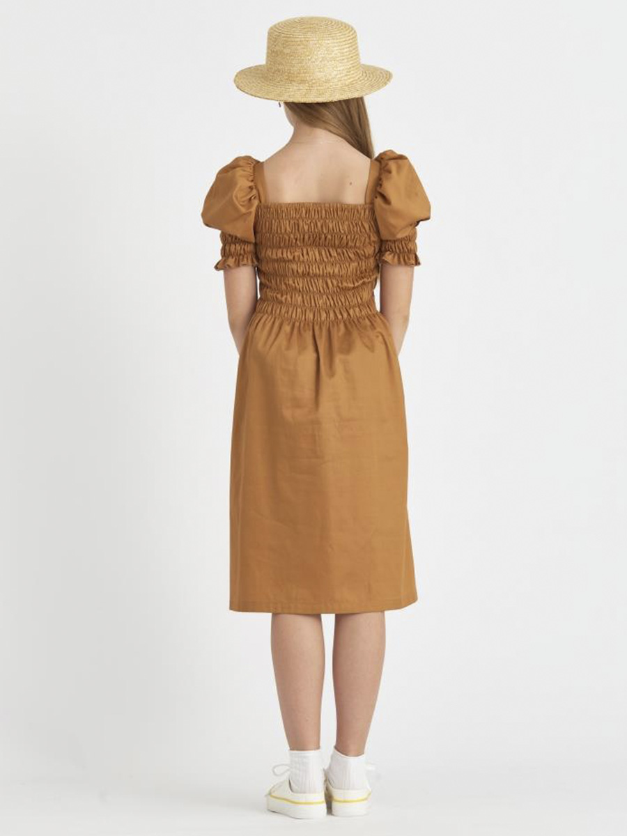 Платье Смена, размер 13, цвет коричневый 42165 - фото 3