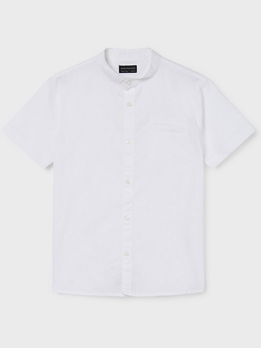 Рубашка Mayoral, размер 172, цвет белый 6.113/72 - фото 4