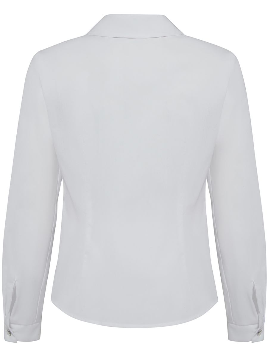Блуза Смена, размер 140 (72), цвет белый 11510 - фото 2