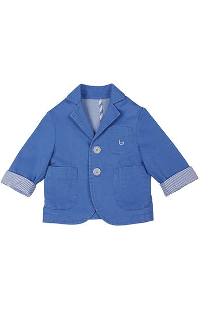 Пиджак Byblos, размер 68, цвет голубой