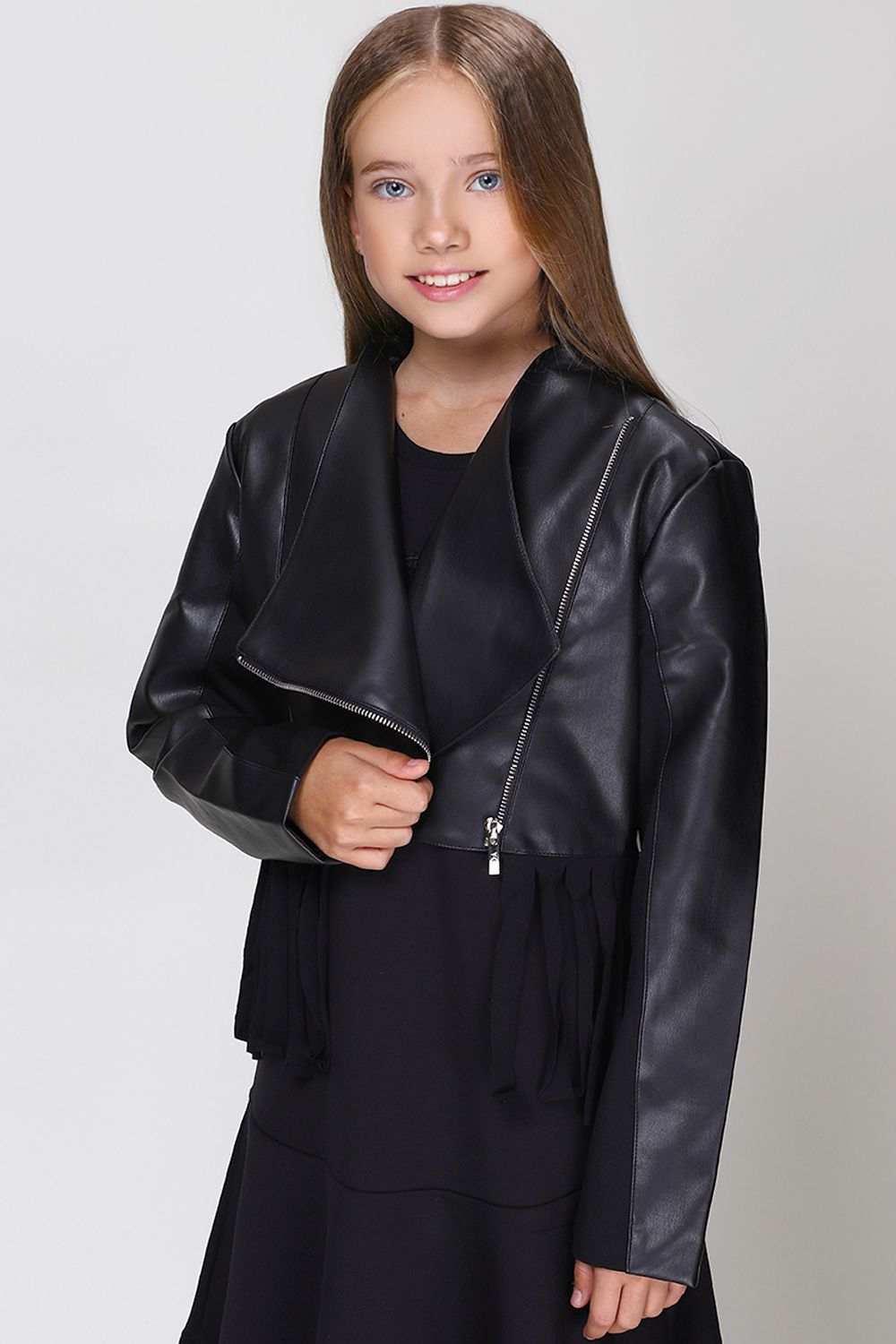 Куртка Y-clu', размер 140, цвет черный Y12160 - фото 1