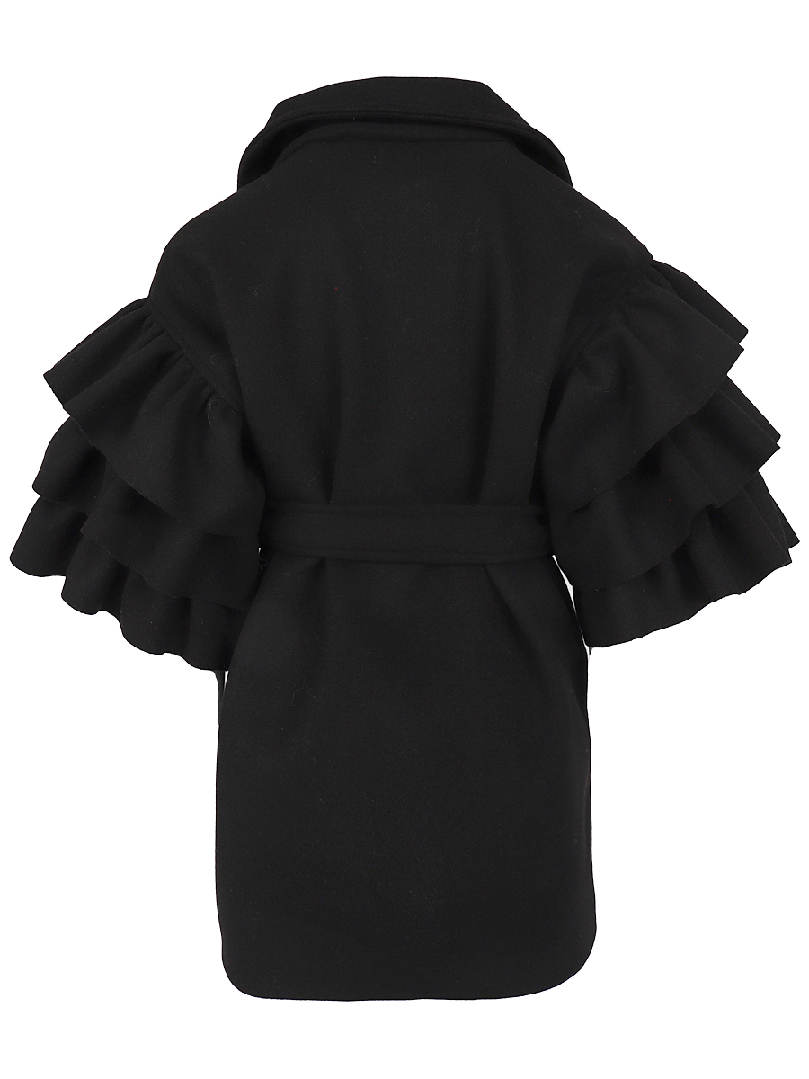 Пальто Gaialuna, размер 134, цвет черный G3361 - фото 4