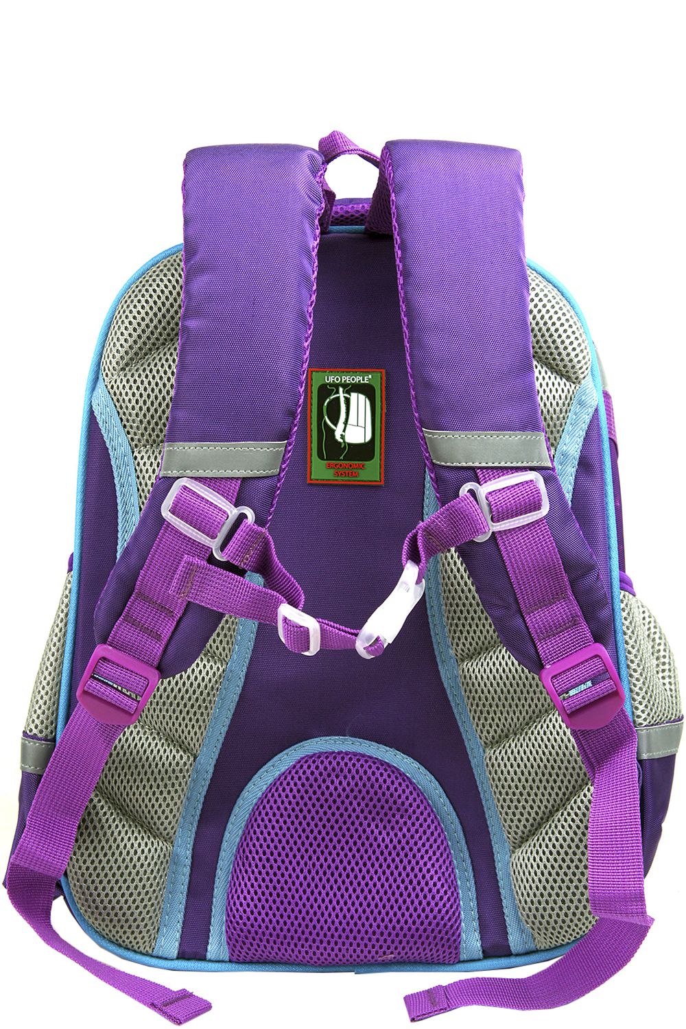 Ранец+мешок Ufo People, размер UNI, цвет фиолетовый Ранец+мешок - фото 3